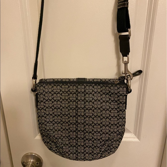 Coach Bags Coach Logo Jacquard Buckle Crossbody Bag Poshmark